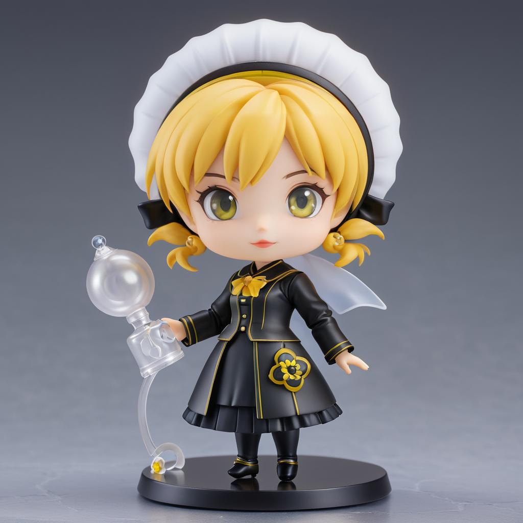 Marie Curie Anime Nendoroid Figurine Display