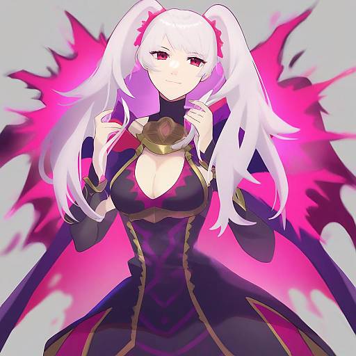 Illustration of Grima (fire emblem), fire emblem in the style of Ruteko (ruko220)