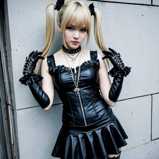 Gothic Misa Amane Cosplay Costume Idea