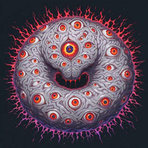 Colossal Horned Beast with Vibrant Patterns Colossal Horned Beast with Vibrant Patterns