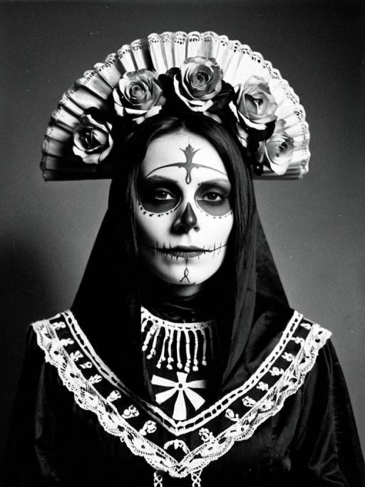 Stunning La Muerte Costume Portrait