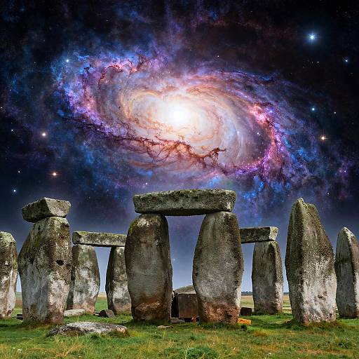 Stonehenge Portal to Cosmic Galaxy