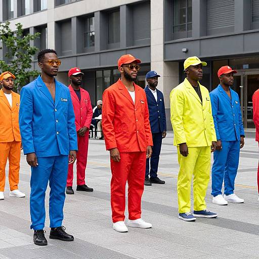 Vibrant Urban Street Style Fusion