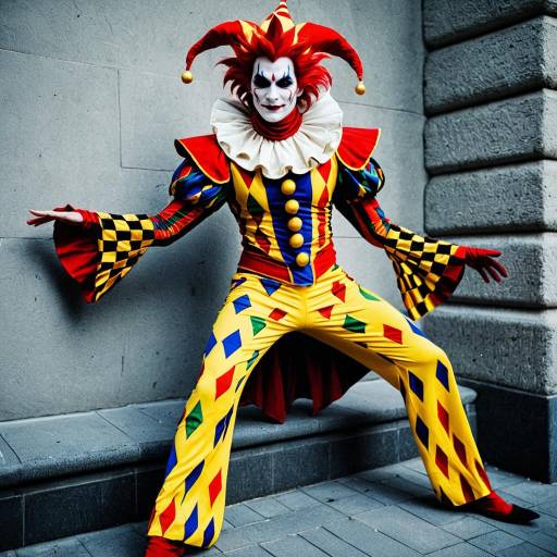Vibrant Jester Cosplay Costume