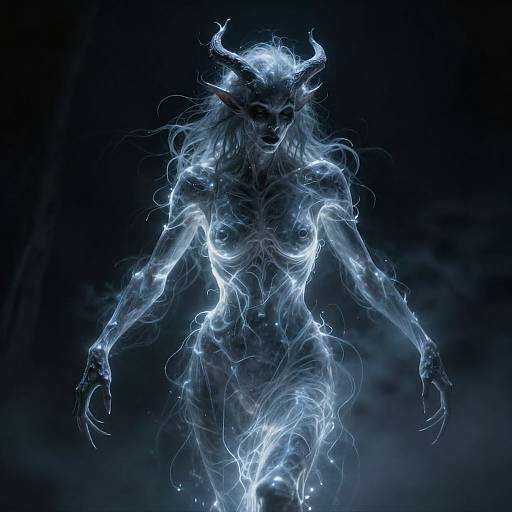 Sinister Anthropomorphic Light Being