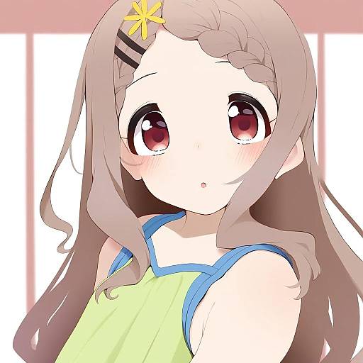 Illustration of Aoba kokona, yama no susume in the style of Nejime