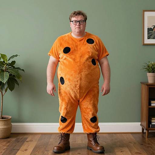 Realistic Plus Size Fred Flintstone Portrait