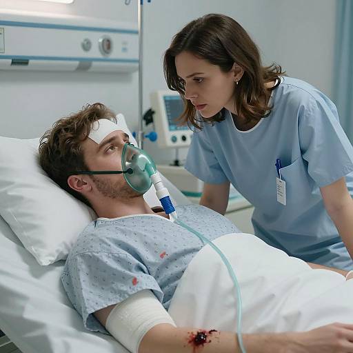 Emotional Hospital Room Encounter