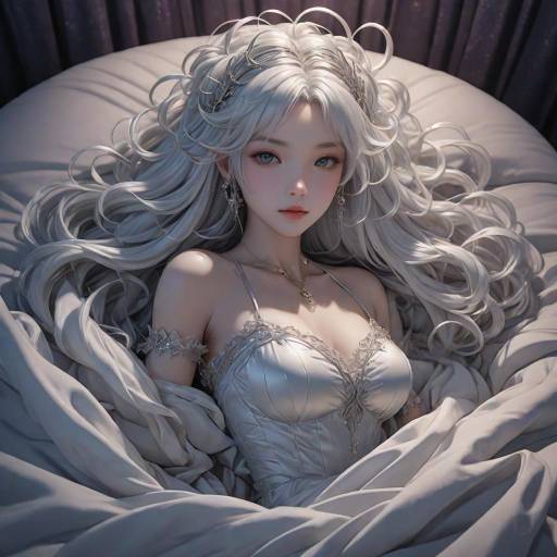 Ecchi Incubus Concept Art at Moonlit Night