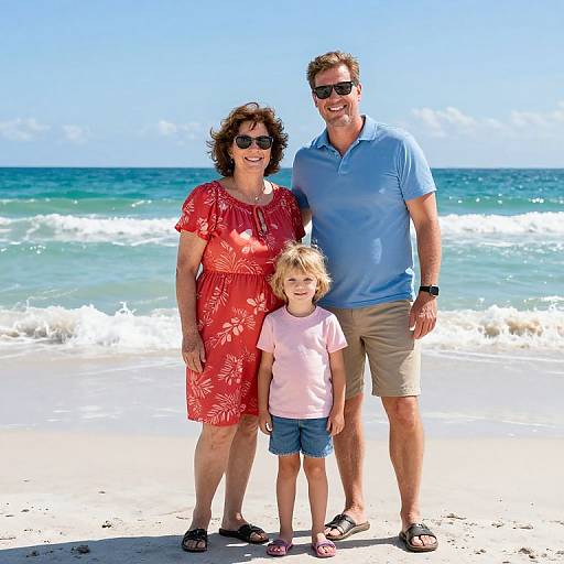 Hanna Barbera Family Ocean Scene