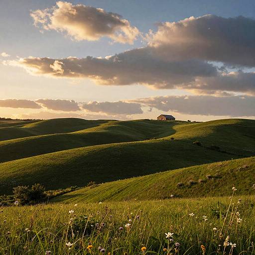 Golden Hour Salinas Landscape