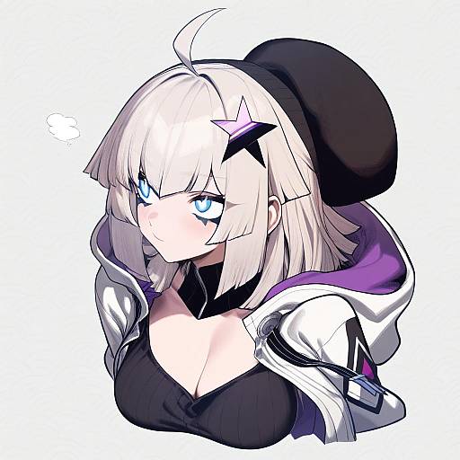 Illustration of Aa-12 (girls' frontline), girls' frontline in the style of Spacezin