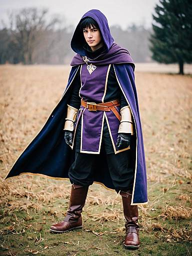 Lifestyle costume photo of Morgan (male) (fire emblem). Cosplay clothes