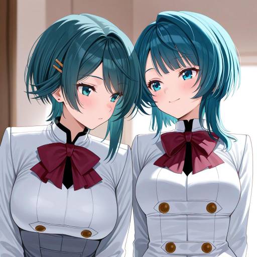 Illustration of Aizawa kazuha, assault lily in the style of Mx2j