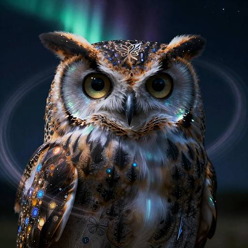 Auroral Owl Sigil of Metamorphosis