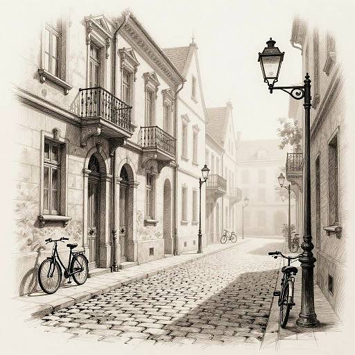 Detailed Urban Sketching with Fog