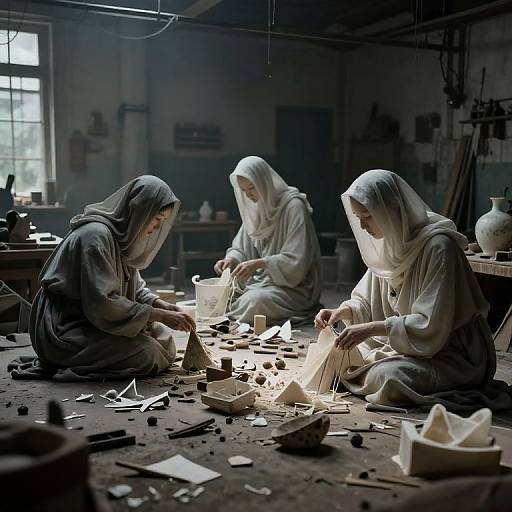 Ethereal Workshop of Forgotten Craftsmanship