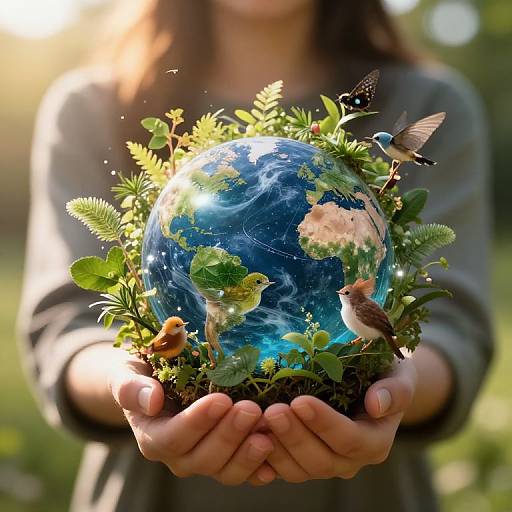 Citizen Holding a Pocket Universe