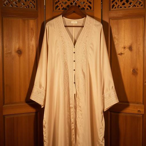 Elegant Muslim Lingerie with Embroidery