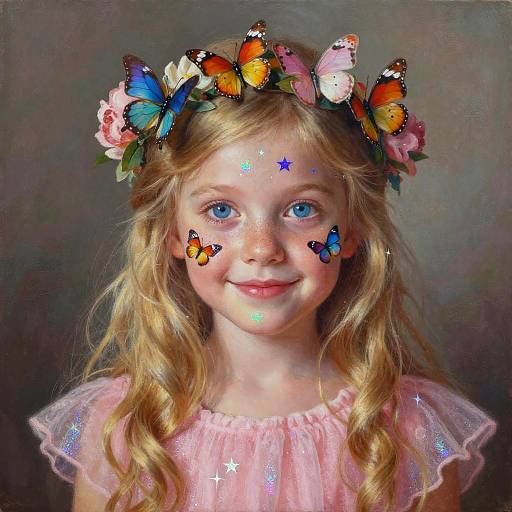 Dreamy Portrait with Quantum Dot Effects