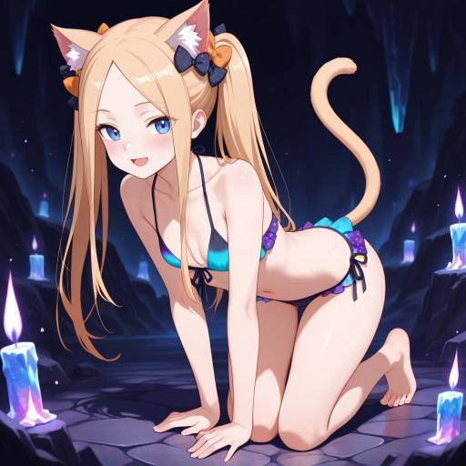 Abigail Williams in a Crystal Cavern