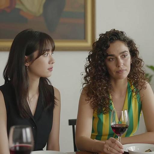 Serious Conversation Over Wine