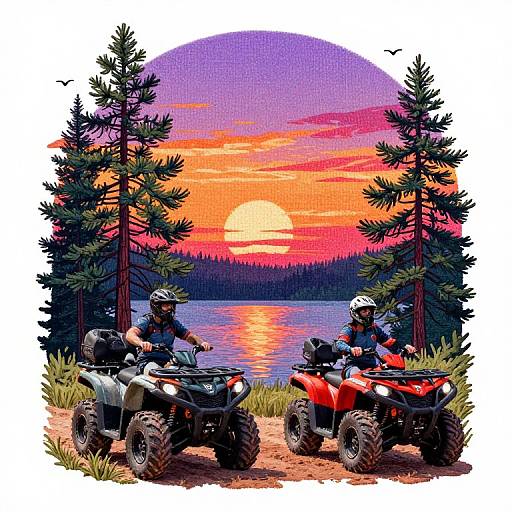 Sunset Off-Road Adventure Design