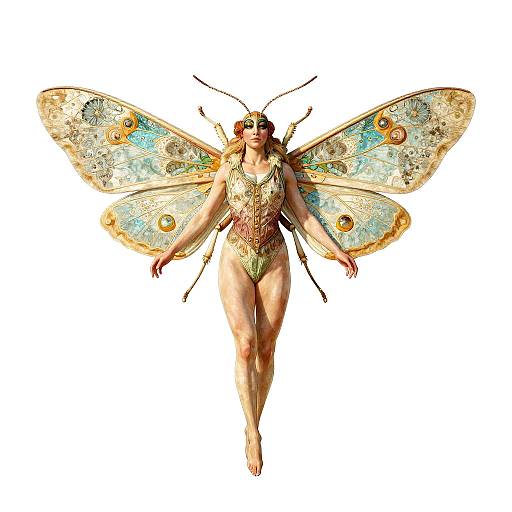 Art Nouveau Margo the Moth