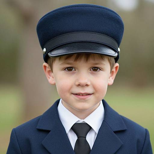 Child in Postman Pat Costume