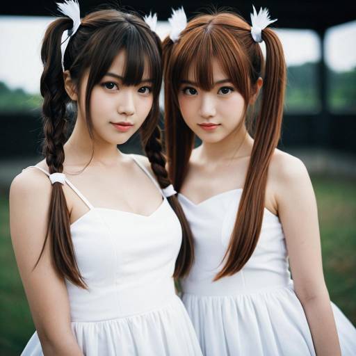 Anime Duo Costume with Realistic Details