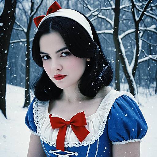 Snow White in Classic Attire