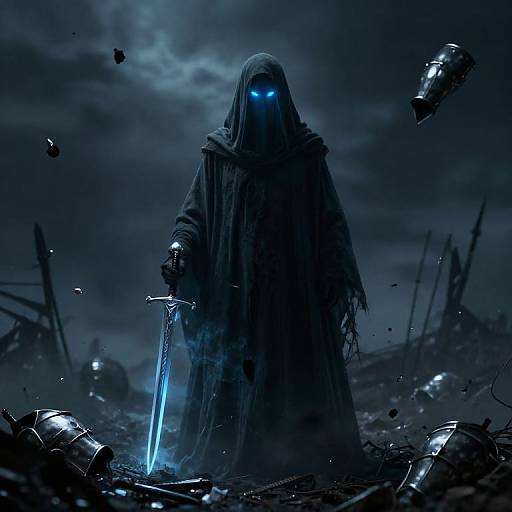 Ghostly Specter of Haunted Battlefield