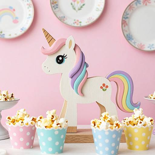 Whimsical Unicorn Party Setup