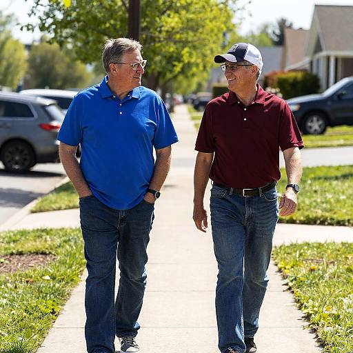 Casual Walk in the Suburbs