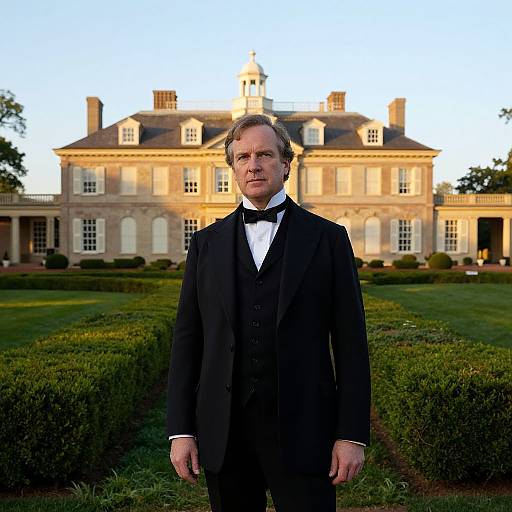 Gentleman at Monticello Estate