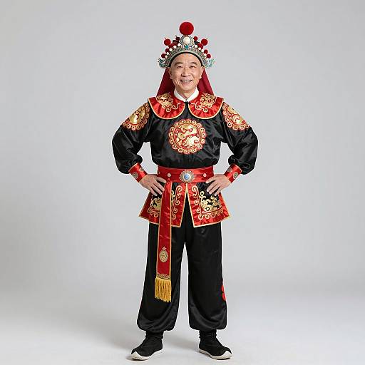 Traditional Chinese Theatre Costume Portrait