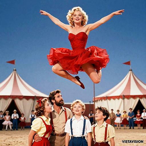 Dynamic Movie Poster for 'Ring Circus'