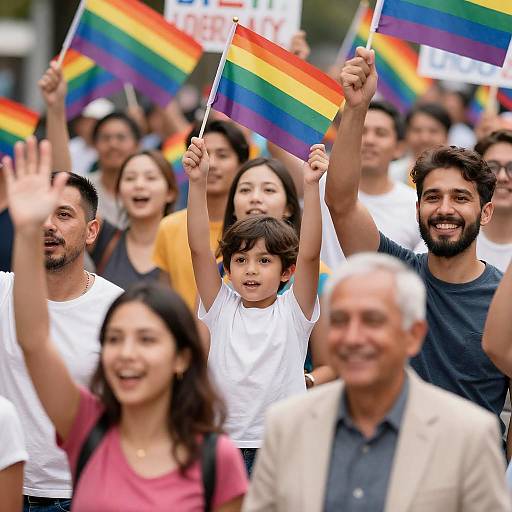 Celebration of Diversity in Pride March