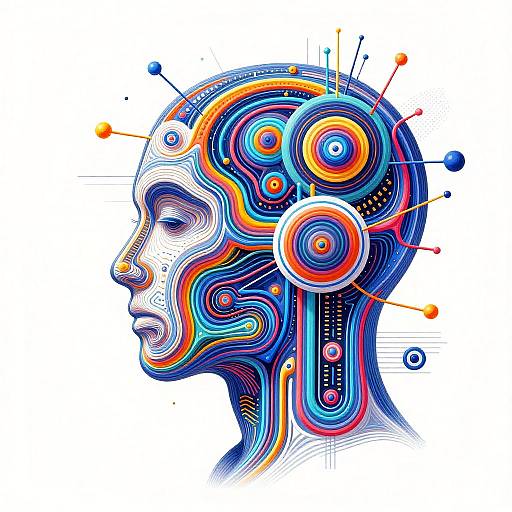 Abstract AI Digital Art Transformation