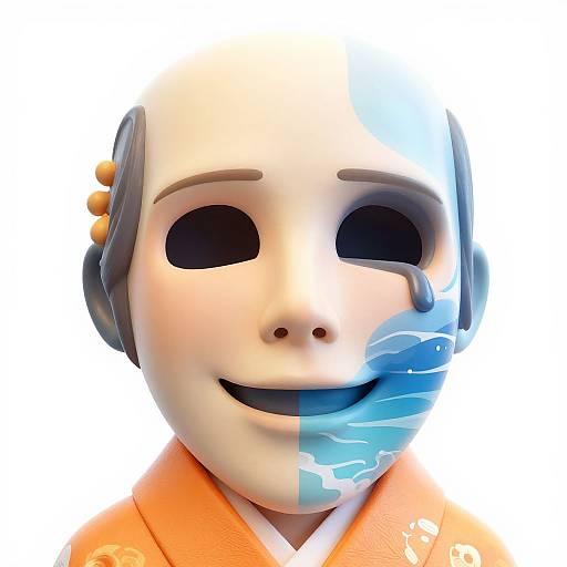 3D Half-Skeleton, Half-Woman Sculpture