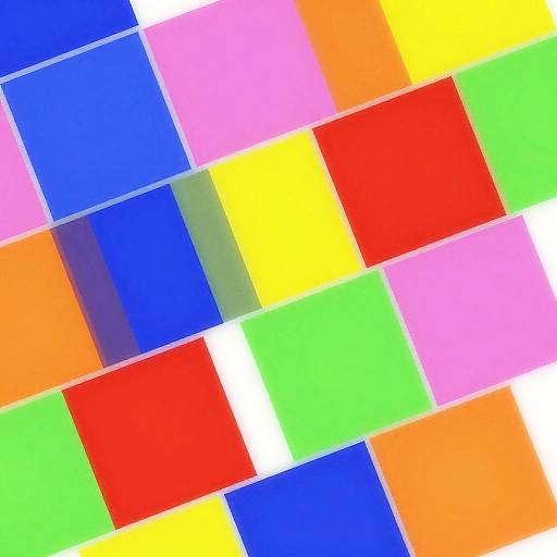 Vibrant Abstract Geometric Pattern