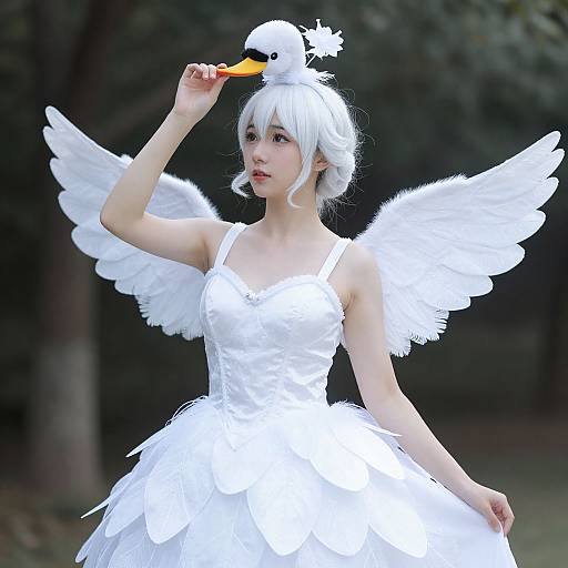 Swan Princess Cosplay Costume