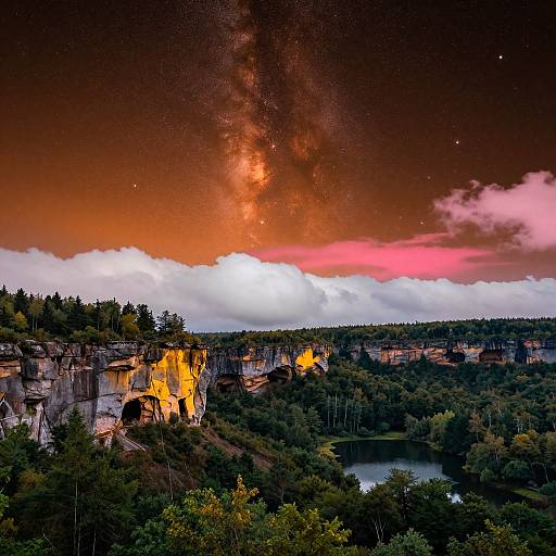 Mesmerizing High-Detail Celestial Landscape