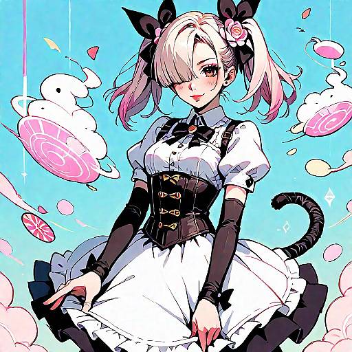 Mio Wonderland: Twintails Card Girl