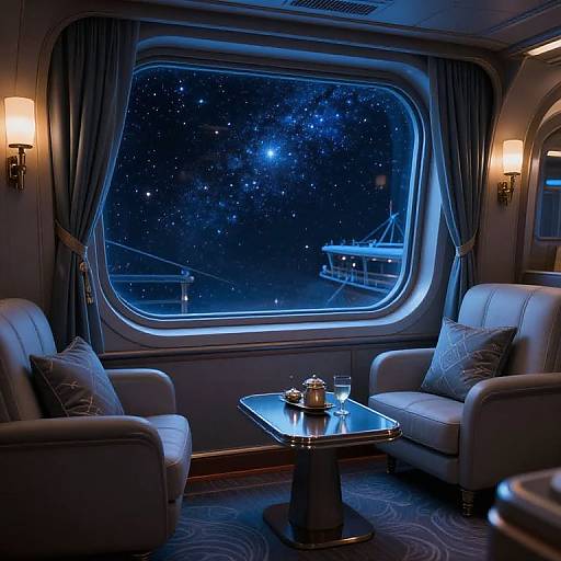 Neo-Victorian Cozy Intergalactic Room