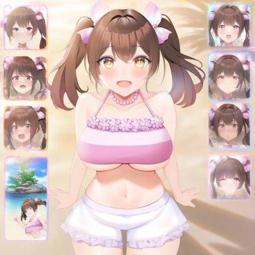 Seaside Portrait of a Young Woman