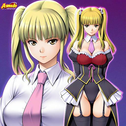 Illustration of Asmodeus (umineko), umineko no naku koro ni in the style of Saigado