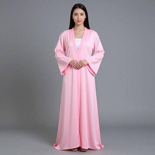 Simple Pink Gown Style Portrait
