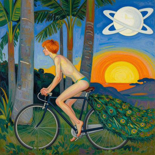 Peacock Massage in Tenerife Sunrise