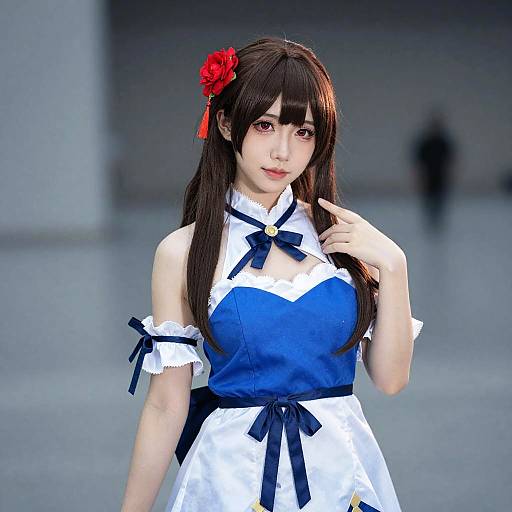 Suki Cosplay in Floral Dress